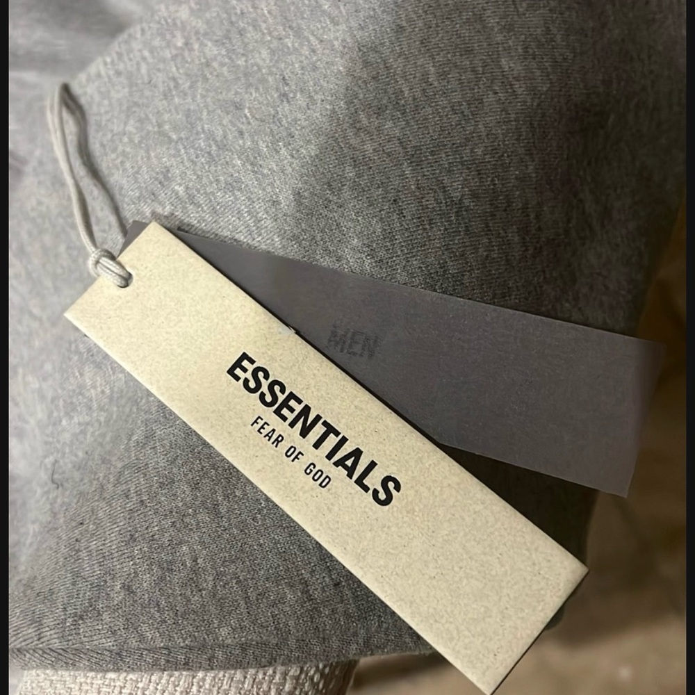 Fear of God Essentials Gray Hoodie - Picture 3 of 6